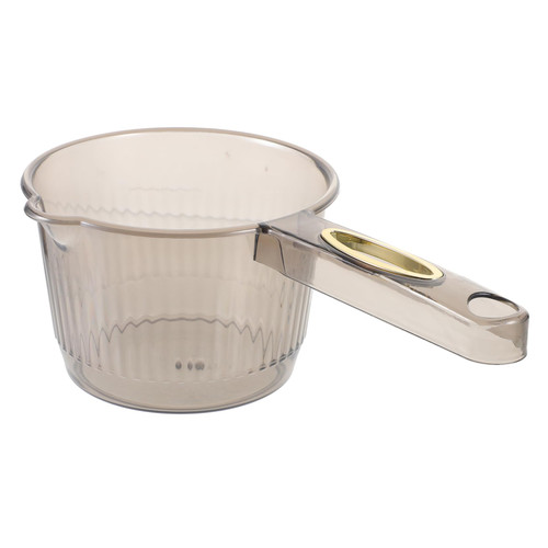 BIUDECO Water Ladle Plastic Dipper for Bathroom Kitchen Ladles Serving Ladle Bath Bucket Plastic Bath Ladle Water Soup Ladle Shower Ladle The Pet Vertical Stripes Shampoo Cup