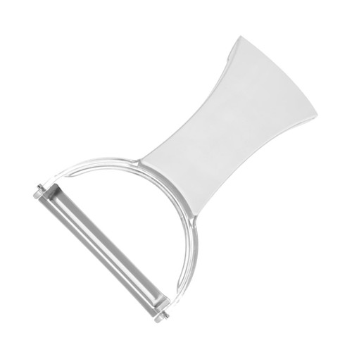 SHOWERORO Grater Vegetable Peeler Swivel Peelers Pear Peeler Potatoe Slicer Vegetable Slicer Potatoes Peeler Potato Peelers Kitchen Gadgets To Rotate Kitchenware Fruit Stainless Steel White