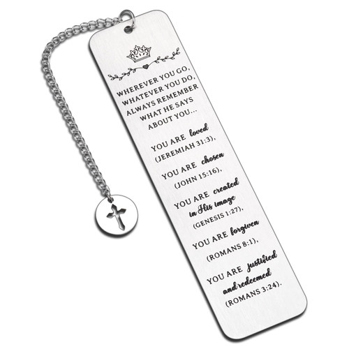 Bible Verse Bookmark for Girls Daughter Inspirational Christian Bookmark for Book Lovers Christmas Gifts for Women Birthday Gift for Friend Female Bookworm Religious Church Bulk Gift for Him Her Bible Verse Bookmark for Girls Daughter Inspirational Christian Bookmark for Book Lovers Christmas Gifts for Women Birthday Gift for Friend Female Bookworm Religious Church Bulk Gift for Him Her