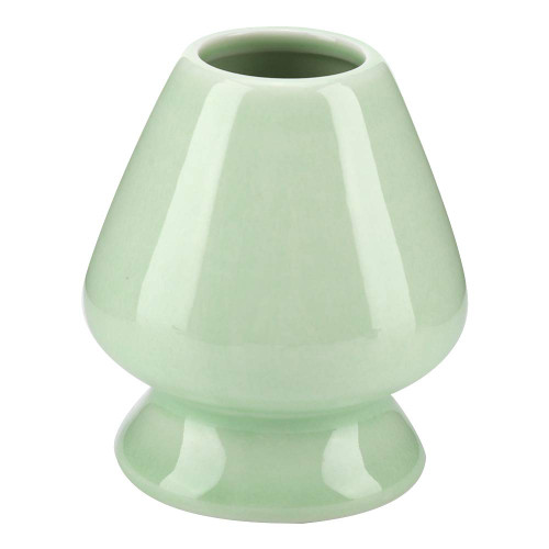 Matcha Tea Whisk Holder, Ceramic Holder Chasen Stand Matcha Whisk Stand fit for Traditional Japanese Tea Matcha Chasen Tea Set Accessories(Green)