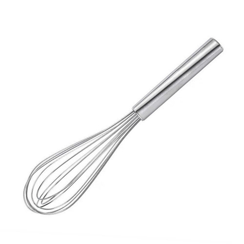 Zerodeko Kitchen Stirring Tool Spring Coil Whisk Metal Whisk Mini Hand Whisk Balloon Rotary Hand Whisk Stainless Steel Whisk Egg Beater Manual Hand Mixer Stirrer Egg To Rotate Dough Cream