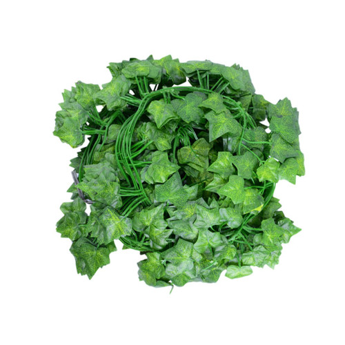 Yardenfun 6pcs Artificial Rattan Leaves Vine Plant Green Home Decor Wedding Foliage Garland Simulated Plant Leave Artificial Leaf Vines Party Decor Wall Imitation Rattan Branch Fabric