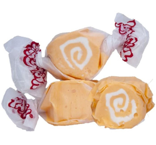 Village Candy Shop Salt Water Taffy by Taffy Town (Orange Cream, 7 oz)