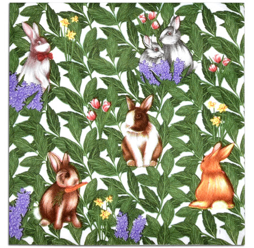 Gift Boutique 100 Easter Bunnies Grass Cocktail Beverage Napkins Disposable Paper Decorative Holiday Bunny in Boxwood Dessert Napkin for Spring Flowers Wedding Baby Shower Dinner Tableware Decor Gift Boutique 100 Easter Bunnies Grass Cocktail Beverage Napkins Disposable Paper Decorative Holiday Bunny in Boxwood Dessert Napkin for Spring Flowers Wedding Baby Shower Dinner Tableware Decor