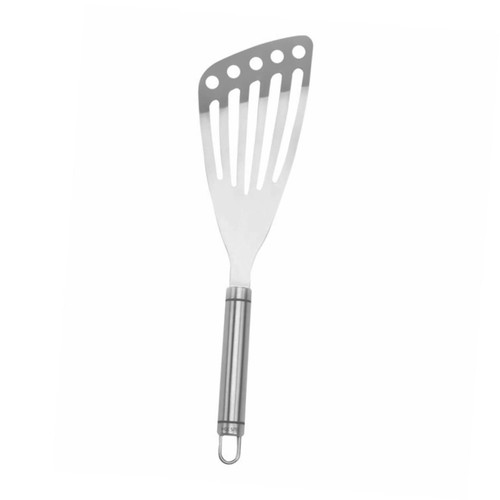 KICHOUSE 1pc Stainless Steel Steak Spatula Nonstick Spatula Turner Spatulas for Nonstick Cookware Wok Cake Griddle Spatulas Spatula Stainless Steel Bbq Kitchen Utensils Barbecue