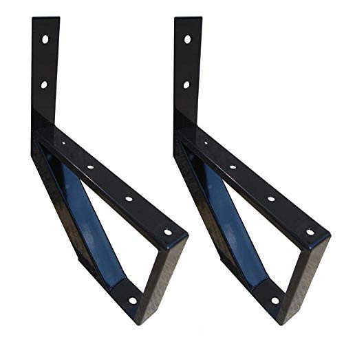 MTB Steel Stair Step Riser - 1 Step for Deck Height 12" (2 Pack) Stair Stringer Step Stringer