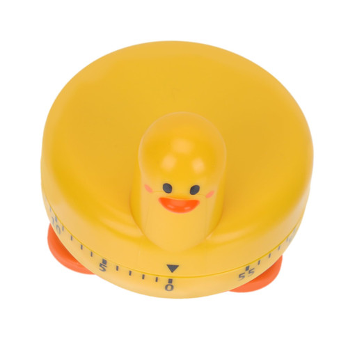 KICHOUSE 1pc 60 Duckling Timer Animal Countdown Timer Christmas Kitchen Timer Egg Timer for Boiling Eggs Timers Cow Mechanical Alarm Clock Time Management Tool Manual Abs Sports Student