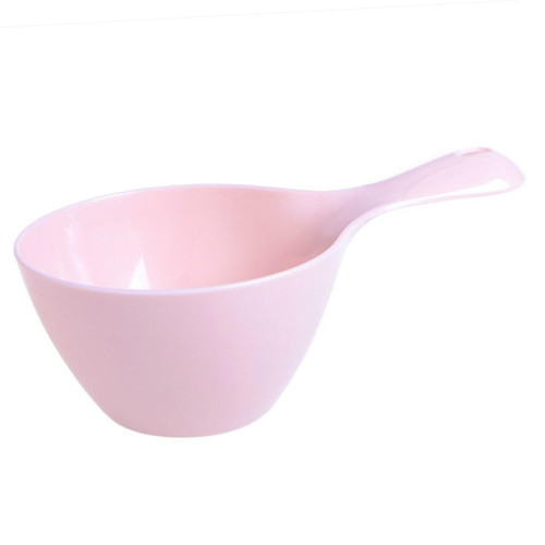 Mikinona Water Ladle Spoon 1pc Kitchen Ladle Water Scoop Shampoo Rinse Cup 2 Cup Scoop Hair Washing Water Ladle Bath Dipper Handle Spoon Japanese Water Ladle Household Pink Cup Spoon Baby