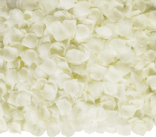 Ouddy Decor 3000 Pcs Rose Petals Artificial Flowers Silk Petals for Valentine's Day Wedding Decor Rose Petals for Romantic Night Bridal Party Decorations (Ivory) Ouddy Decor 3000 Pcs Rose Petals Artificial Flowers Silk Petals for Valentine's Day Wedding Decor Rose Petals for Romantic Night Bridal Party Decorations (Ivory)