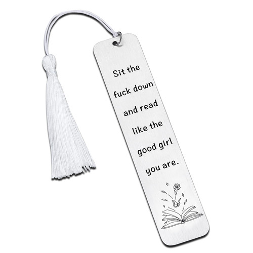 Funny Bookmarks for Women Book Lover Bookworm Gifts for Female Bookish Spicy Smut Gift Reading Gifts for Readers Book Club Funny Saying Bookmarks for Friends Birthday Christmas Stocking Stuffers