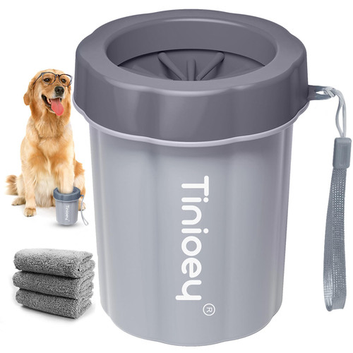 Dog Paw Cleaner for Medium Dogs (with 3 Absorbent Towels), Dog Paw Washer, Paw Buddy Muddy Paw Cleaner, Pet Foot Cleaner Dog Paw Cleaner for Medium Dogs (with 3 Absorbent Towels), Dog Paw Washer, Paw Buddy Muddy Paw Cleaner, Pet Foot Cleaner