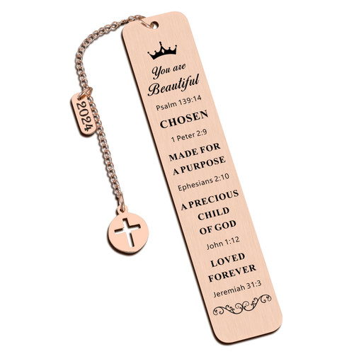 Easter for Teen Girls - Baptism Gifts for Girls Women Bible Bookmarks for Women Her Daughter Religious Gifts for Teens Female Friends Christian Gifts for Women Ladies First Communion Gifts