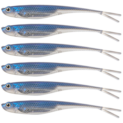 Dr.Fish 5 Pack Soft Fishing Bait, Fork Tail Soft Jerk Shad Baits, 4 Inches Soft Swimbaits Jerkbaits Minnow Baits Drop Shot Lures Plastic Bass Lures Blue Dr.Fish 5 Pack Soft Fishing Bait, Fork Tail Soft Jerk Shad Baits, 4 Inches Soft Swimbaits Jerkbaits Minnow Baits Drop Shot Lures Plastic Bass Lures Blue
