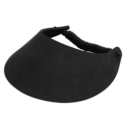Foam Sun Visor - Black OSFM