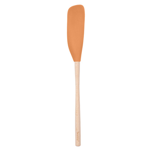 Flex-Core Jar Scraper Wood Handle - Apricot