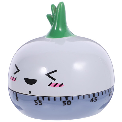 GOOHOCHY Mechanical Timer Onion Kids Alarm Clock Baking Tool Kitchen Countdown Clock Kitchen Timer Adorable Countdown Timer Kitchen Alarm Timer Plastic Small Tools Student Cartoon