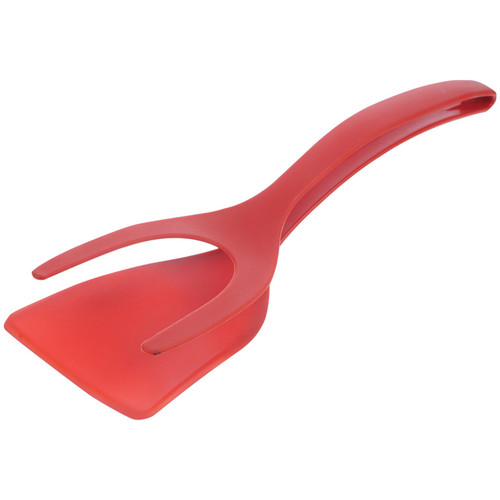 Homoyoyo 2 in 1 Grip and Flip Spatula Tong, Cooking Tongs Egg Flipper Turner Egg Spatula Flipper Toaster Tong for Steak Omelette Pancake Egg Frying BBQ Kitchen Red Homoyoyo 2 in 1 Grip and Flip Spatula Tong, Cooking Tongs Egg Flipper Turner Egg Spatula Flipper Toaster Tong for Steak Omelette Pancake Egg Frying BBQ Kitchen Red