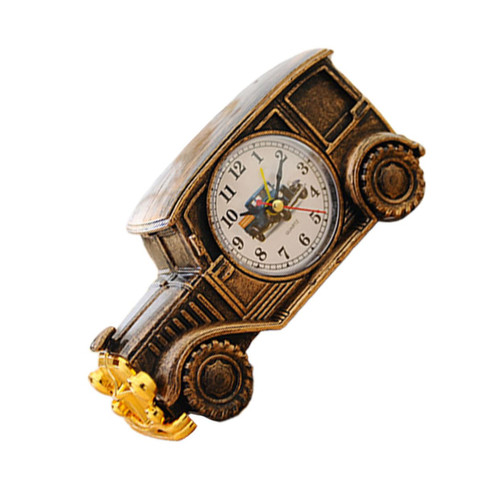 BIUDECO 1pc Old Fashioned Alarm Clock Loud Alarm Clock Travel Clock Vintage Shelf Clock Antique Table Clock Antique Decor Small Mini Clock New Student European Style Desk Clock