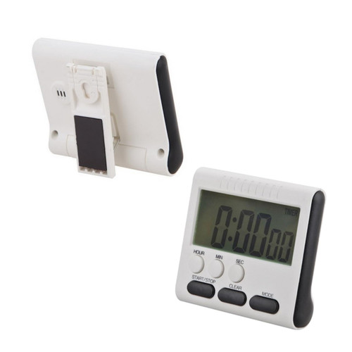 IMUSINICE LCD Screen Up Clock Digital Clock Magnetic Timer Kitchen Alarm Clock Kitchen Timer Magnetic Digital Kitchen Timer Kitchen Alarm Timer Number Reminder Loud Alarm Cooking Timer