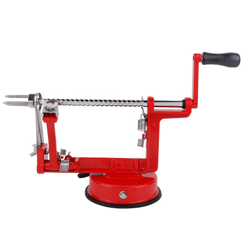 Apple Peeler Slicer Corer with Stainless Steel Blades and Powerful Suction Base, 3 in 1 Multifunctional Handcranked Metal Fruit Peeler Peeling Machine Kitchen Tools Apple Peeler Slicer Corer with Stainless Steel Blades and Powerful Suction Base, 3 in 1 Multifunctional Handcranked Metal Fruit Peeler Peeling Machine Kitchen Tools