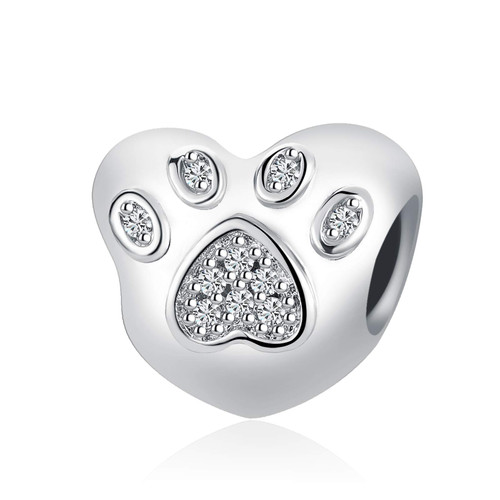 Luluadorn Paw Print Charm Bracelets Dog Cat Pet Women Girls Family Love Heart Mom Daughter Sister Friends Compatible with Pandora Charm Bracelet Luluadorn Paw Print Charm Bracelets Dog Cat Pet Women Girls Family Love Heart Mom Daughter Sister Friends Compatible with Pandora Charm Bracelet