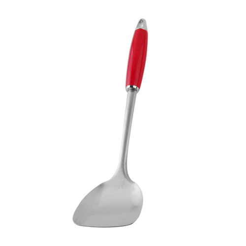 Ciieeo Wok Spatula Kitchen Food Spatula Stainless Steel Spatula Spatula Mixing Spatula Stainless Steel Cooking Utensils Cookware Serving Shovel Turner Spatula Thicken Spoon