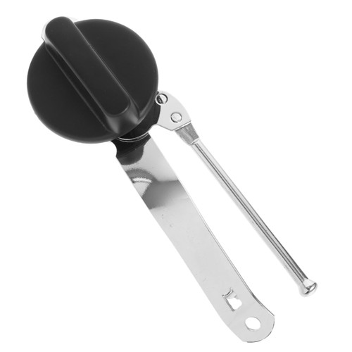 Mikinona Can Opener Jar Gripper Jar Lid Opener Weak Hands Opener Beer Opener Bottle Opener Tin Opener Cap Opener Remover Screwdriver Stainless Steel Kitchen Multifunction