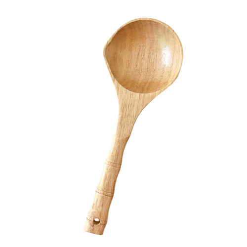 TIDTALEO 1pc Water Spoon Spa Bath Kitchen Water Ladle Bath Salt Scoop Wood Spoon Sauna Scoop Water Scoop Sauna Ladle Japanese Water Ladle Japanese Spoon Long Bamboo Wooden Shampoo
