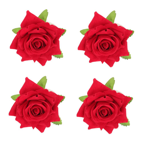 DECHOUS 4pcs Rose Napkin Buckle Red Rose Napkin Ring Napkin Ring Serviette Ring Holder Metal Napkin Rings Rose Napkin Holder Red Napkin Mouth Circle Banquet to Weave Artificial Flower DECHOUS 4pcs Rose Napkin Buckle Red Rose Napkin Ring Napkin Ring Serviette Ring Holder Metal Napkin Rings Rose Napkin Holder Red Napkin Mouth Circle Banquet to Weave Artificial Flower