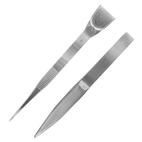 Veemoon 2pcs Jewelry Diamond Tools Electronics Repair Tool Gemstones Tweezers Facial Hair Tweezers Gemstones Pick up Tool Electronics Tweezer It Is Precision Stainless Steel Die