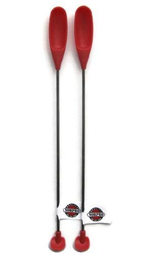 Norpro Last Drop Silicone Spatula (2-pack, Red)