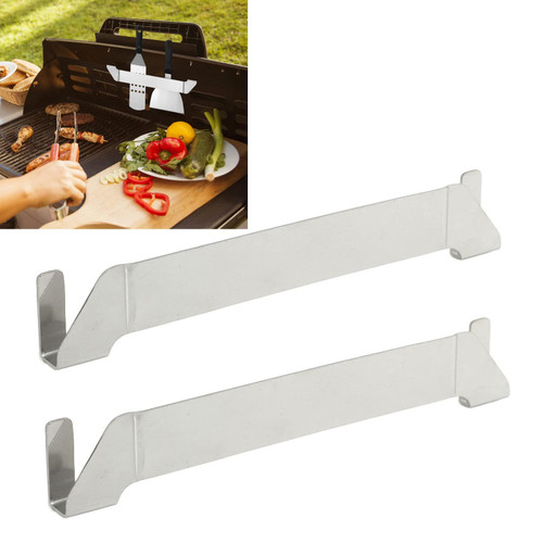 2PCS Griddle Spatula Holder, Barbecue Tool Hold Rack Griddle Accessories, Stainless Steel Grill Barbecue Tool Hold Rack Accessories for Blackstone, Camping Picnic BBQ Essentials 2PCS Griddle Spatula Holder, Barbecue Tool Hold Rack Griddle Accessories, Stainless Steel Grill Barbecue Tool Hold Rack Accessories for Blackstone, Camping Picnic BBQ Essentials