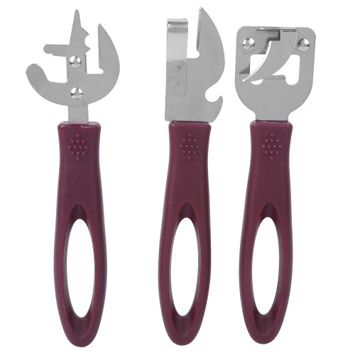 3Pcs Manual Can Openers, Stainless Steel Tin Opener Handheld Jar Opener Tin Can Beer Bottle Opening Hand Tool 3Pcs Manual Can Openers, Stainless Steel Tin Opener Handheld Jar Opener Tin Can Beer Bottle Opening Hand Tool