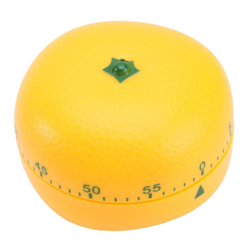 Zerodeko 1pc Orange Timer Cooking Timer Animal Cartoon Mechanical Reminder BBQ Tools Manual Kitchen Cooking Timer Mechanical Novelty Kitchen Timer Toys for Egg Countdown Timer Metal Inside