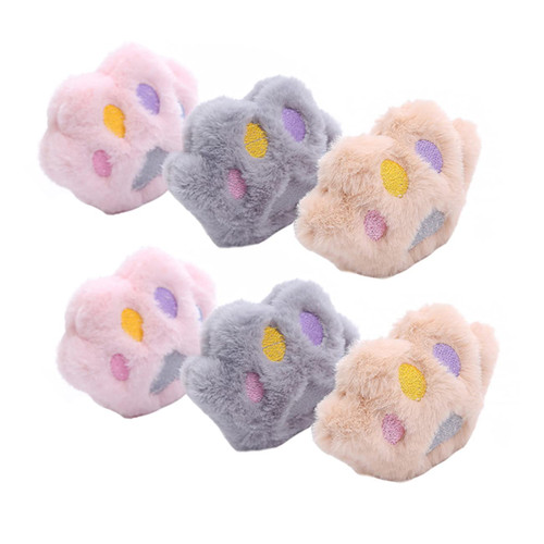 Ipetboom 6pcs Catnip Toy Plush Cat Toy Kitten Plush Toy Kitten Tooth Training Fluffy Stuffed Animals Pet Cat Plaything Plush Throws Cat Toys with Catnip Chew Cute Pet Supplies
