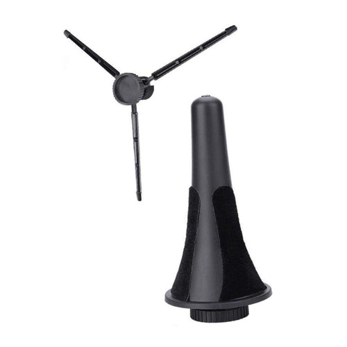 Totority Clarinet Stand Tripod Holder Stand for Flute Clarinet Tripod Stand Holder for Flute Clarinet Tripod Flute Stand Oboe Holder Clarinet Bracket Musical Instrument Stand Foldable Metal