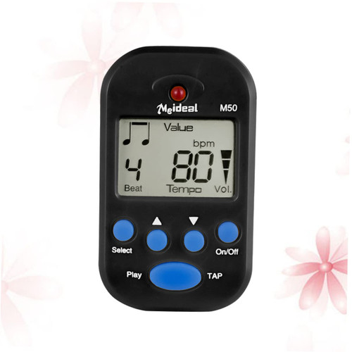 Totority Violin Tuner Metronome with Clip Metronome with Speaker Metronome Digital Metronome with Click Accurate Metronome Digital Beat Tempo Guitar Metronome Mechanical Piano M50