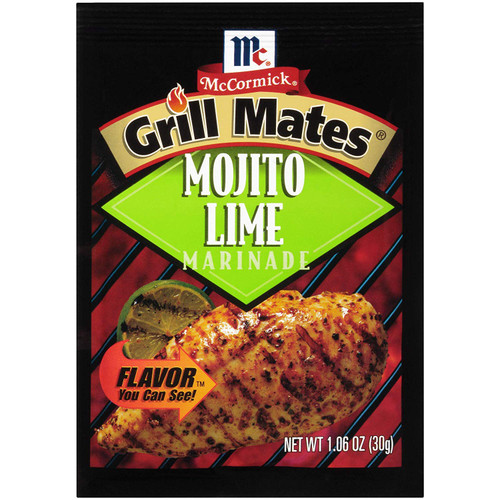 McCormick Mojito Lime Grill Mates Marinade Mix 1.06 oz McCormick Mojito Lime Grill Mates Marinade Mix 1.06 oz