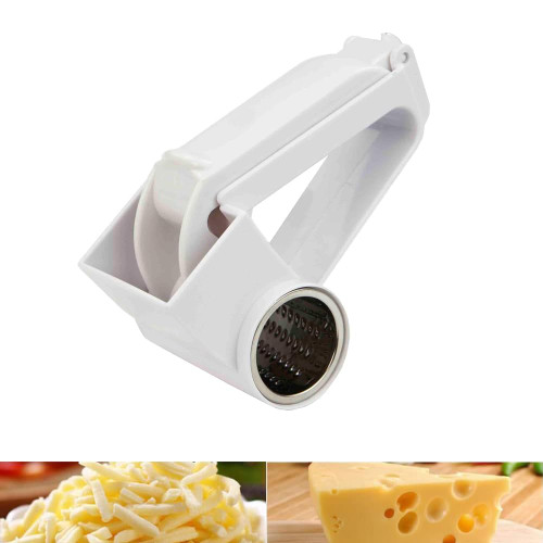 Cheese Grater, Parmesan Cheese Grater, Cheese Grater with Handle, Parmesan Cheese Grater, Handheld Rotary Cheese Grater, Olive Garden Cheese Grater for Hard Cheese, Chocolate, Nuts