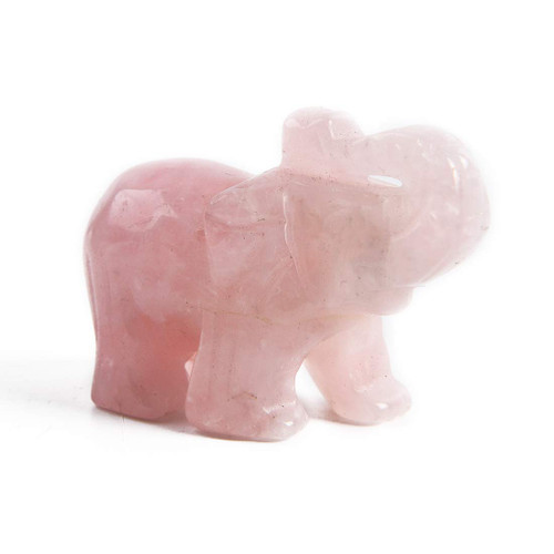 YGLINE Carved Healing Crystals Gemstones Elephant Statue Figurine Collectible Decor 1.5 inches YGLINE Carved Healing Crystals Gemstones Elephant Statue Figurine Collectible Decor 1.5 inches