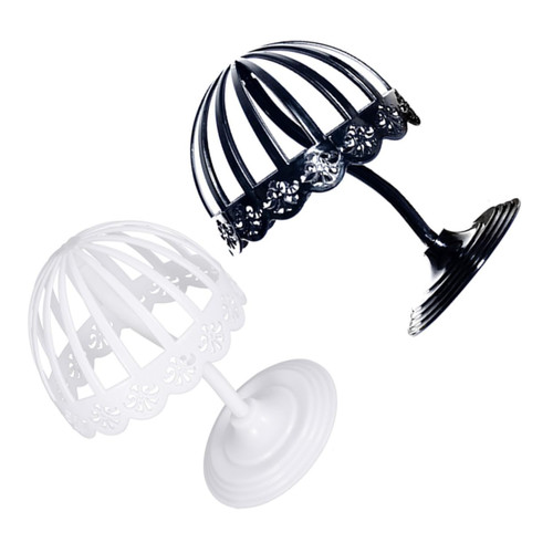 Holibanna 2pcs Hat Support Display Shelves Hat Showing Stand Hat Holder Mall Hat Display Holder Hat Display Rack Hat Display Holder for Shop Child Storage Rack Wig Plastic