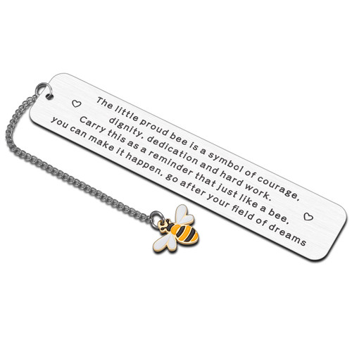 Inspirational Bookmark Gifts for Teacher Book Lover Birthday Christmas Gift for Leaving Coworker Nurse Graduation Gift for Son Daughter Friends Sisters Encouragement Bookmark for Women Men Bee Lover Inspirational Bookmark Gifts for Teacher Book Lover Birthday Christmas Gift for Leaving Coworker Nurse Graduation Gift for Son Daughter Friends Sisters Encouragement Bookmark for Women Men Bee Lover