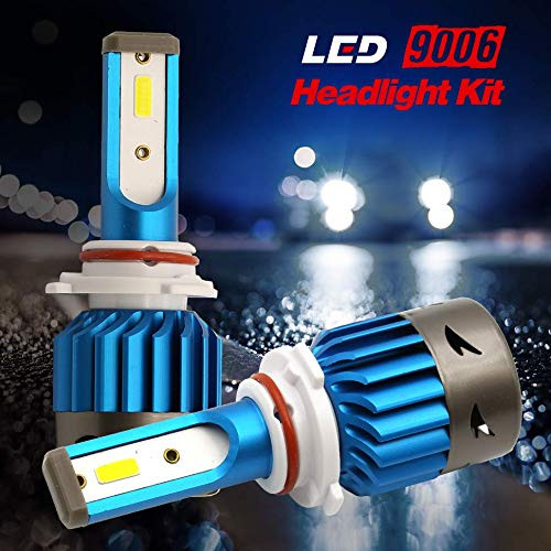 9005/9006/9007/H4/H11/H13 LED Headlight conversion kits White 1 Pair (9006)