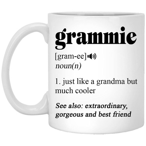 WolfeDesignPDD Grammie Coffee Mug - Grammie Definition - Gifts For Grammie - Love Grammie - Funny Grammie Mug - Funny Coffee Mug - Grammie Mug - Grammie Coffee 11oz, White (G7OS7VKZ3V-11oz) WolfeDesignPDD Grammie Coffee Mug - Grammie Definition - Gifts For Grammie - Love Grammie - Funny Grammie Mug - Funny Coffee Mug - Grammie Mug - Grammie Coffee 11oz, White (G7OS7VKZ3V-11oz)