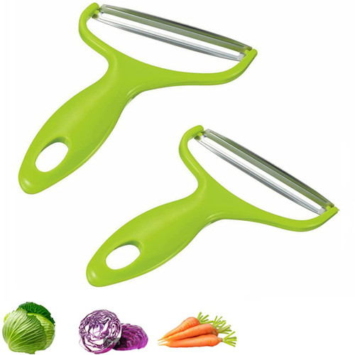 Cabbage Peeler Vegetable Cutter Cabbage Slicer Vegetables Graters Cabbage Shredder Fruit Peeler Knife Potato Zesters Cutter Kitchen Gadgets (2PCS)