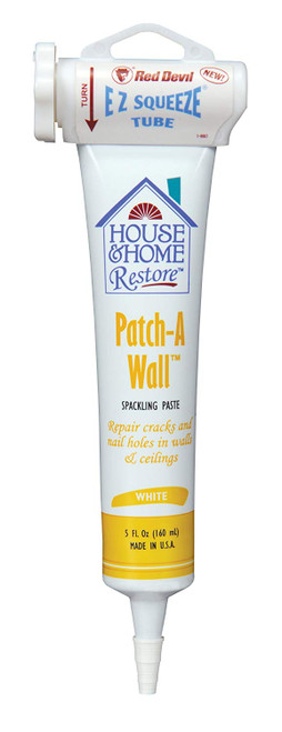 Red Devil 0658 Patch-A-Wall Spackling Paste, White, 5-Ounce