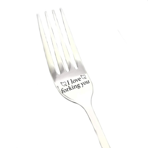 I Love Forking You Dinner Forks Funny Stainless Steel Engraved Forks Gifts for Boyfriend Girlfriend Husband Wife Wedding Anniversary Valentines Gifts I Love Forking You Dinner Forks Funny Stainless Steel Engraved Forks Gifts for Boyfriend Girlfriend Husband Wife Wedding Anniversary Valentines Gifts