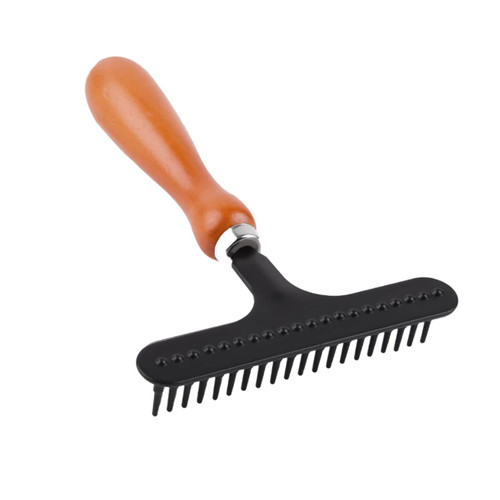 Carpet Restoration Rake - 1 PC Hand Held Carpet Rake Carpet Groomer Rake, Shag Rug Rake,Cleaner Hair Suitable for Rug and Carpet Making Carpets Fluffy Again Restore Softness