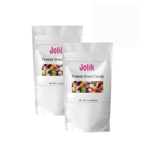 Jolik Freeze Dried Candies, 3 Ounces (Pack of 2), Assorted (Apple, Orange, Strawberry, Lemon & Raspberry) Jolik Freeze Dried Candies, 3 Ounces (Pack of 2), Assorted (Apple, Orange, Strawberry, Lemon & Raspberry)