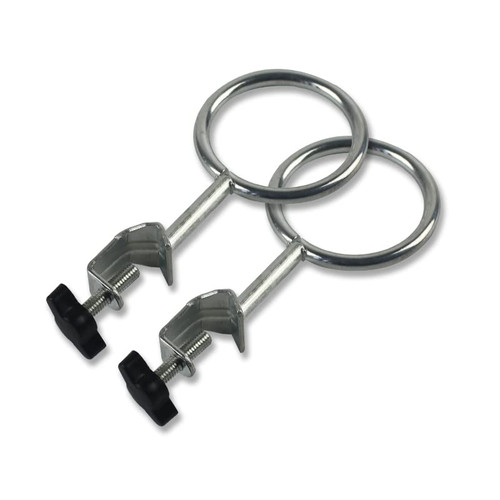 Laboratory Retort Support Ring Clamp for Flask and Beaker - XMWangzi, for use with Laboratory Retort Support Burette Stand, Used in Chemistry or Physics Lab(6cm/2.4'')